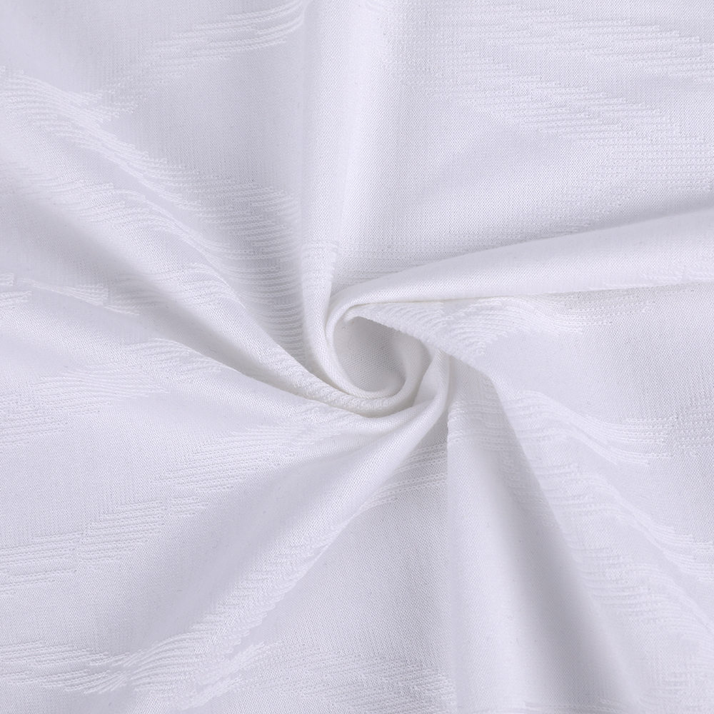 Jacquard Move Circle Luxury Cotton Silk Spandex strikket dame stof