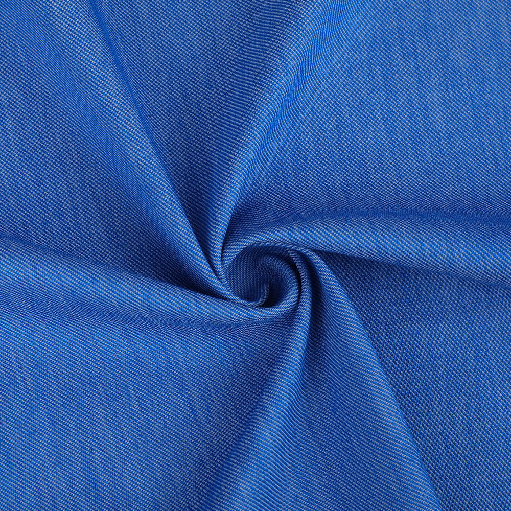 Enkelt-sidet Jacquard Twill Soft Wool Shirt stof