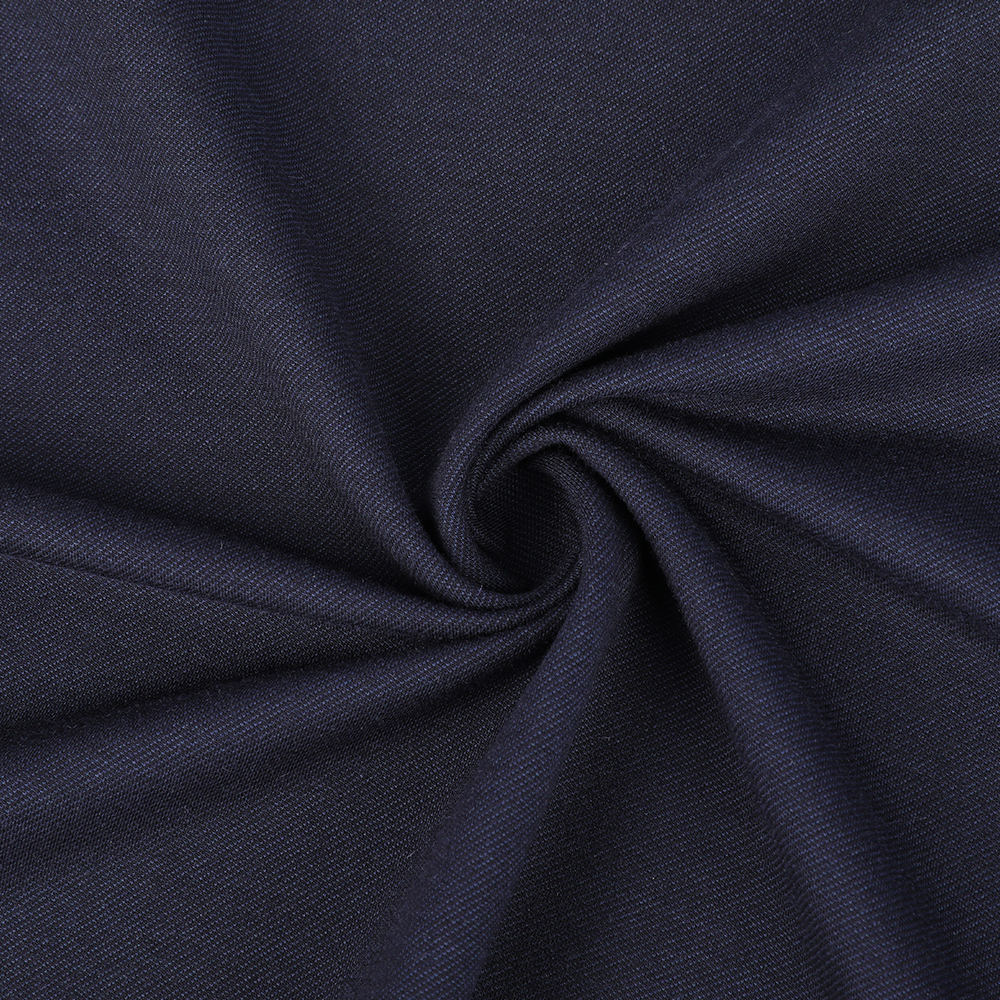 Twill enkelt-sidet jacquard hudvenlig uldtrøje stof