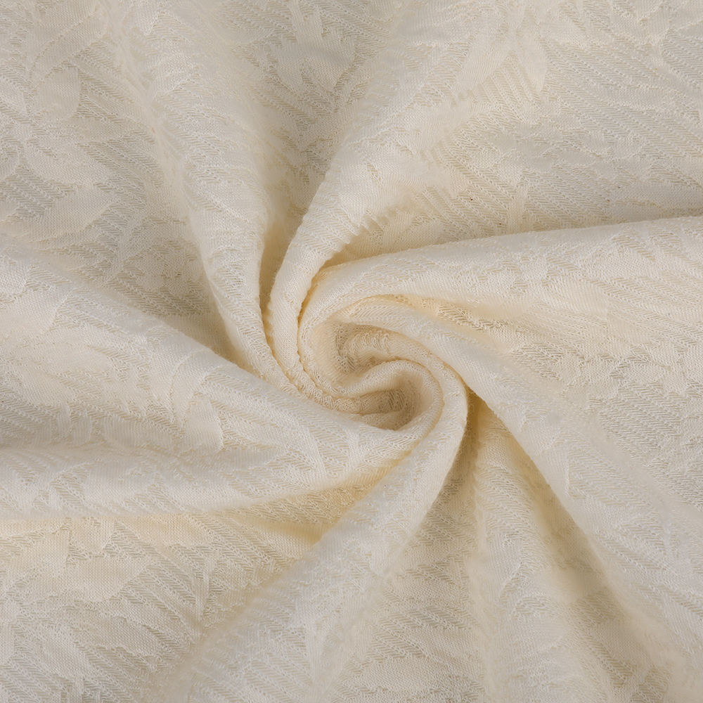Interlock Jacquard åndbar sexet hudvenligt strikket stof, der er egnet til kvinder