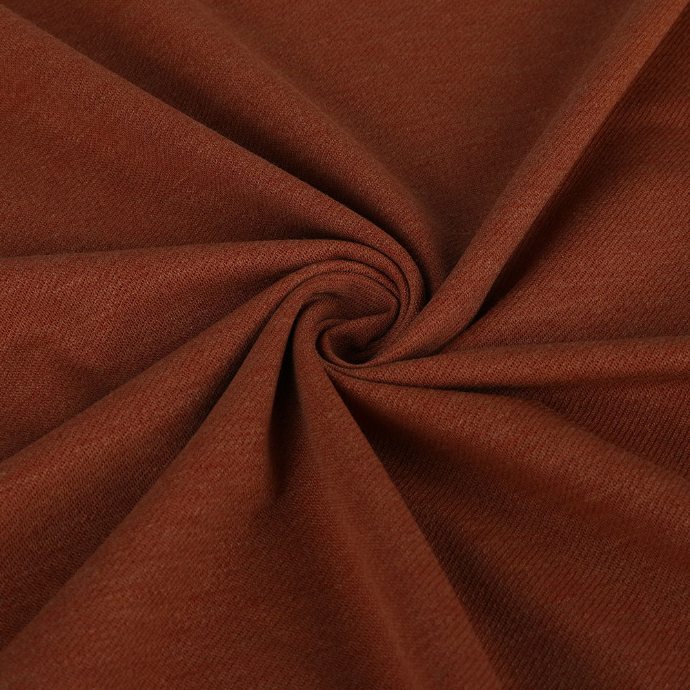 Enkelt Jacquard Comfortable Soft Stretch Wool Stof