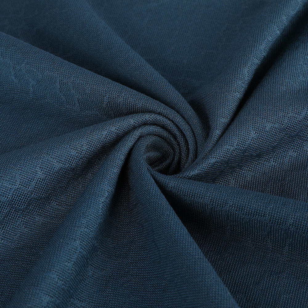 Luksus komfortabel hudvenlig enkelt Jacquard 55/45 Mulberry Silk bomuldsstof