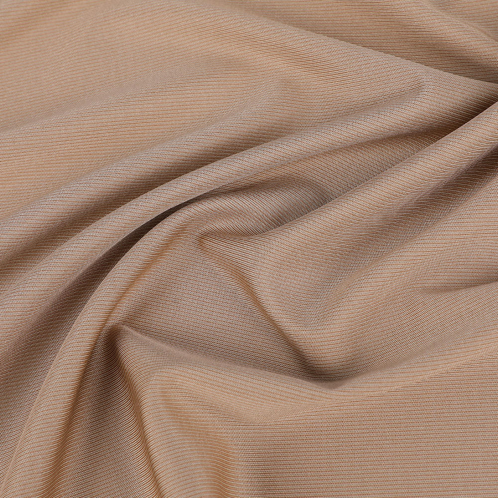 Luksus åndbar strikket spandex maskine vaskbart silke interlock stof til kvinder