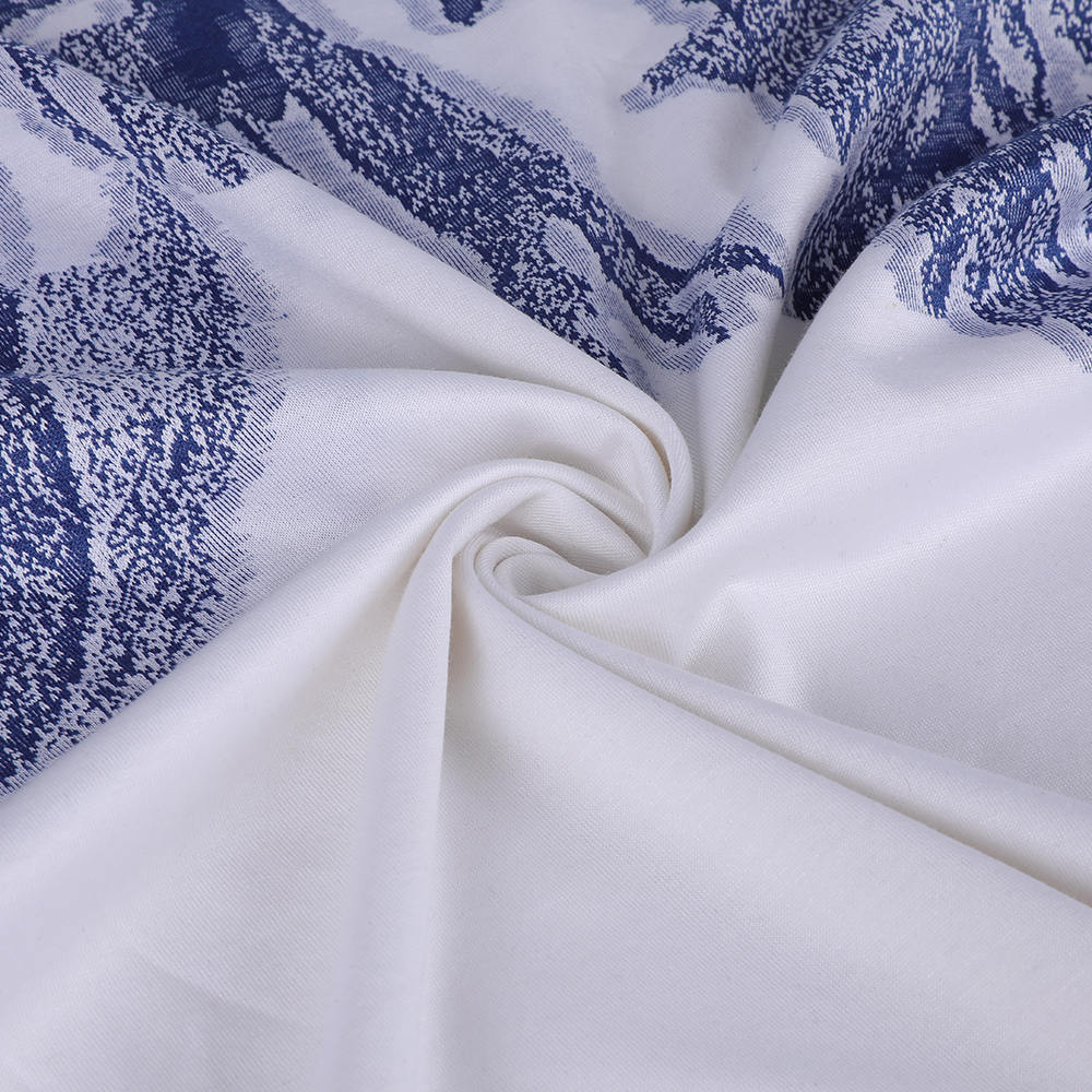 Jacquard trim tråd miljøvenlig luksus 10/90 Mulberry Silk bomuldsstof
