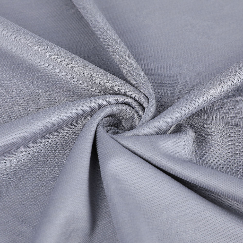 Krympesikre slidbestandigt dobbelt jacquard silkeuld stof