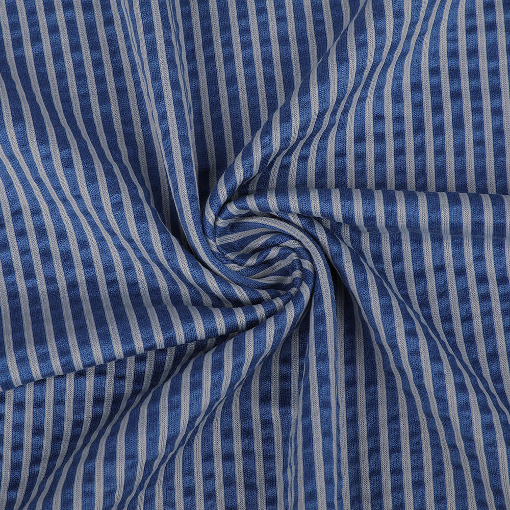 Åndbar miljøvenlig komfortabel silke bomuld la jacquard shirt stof