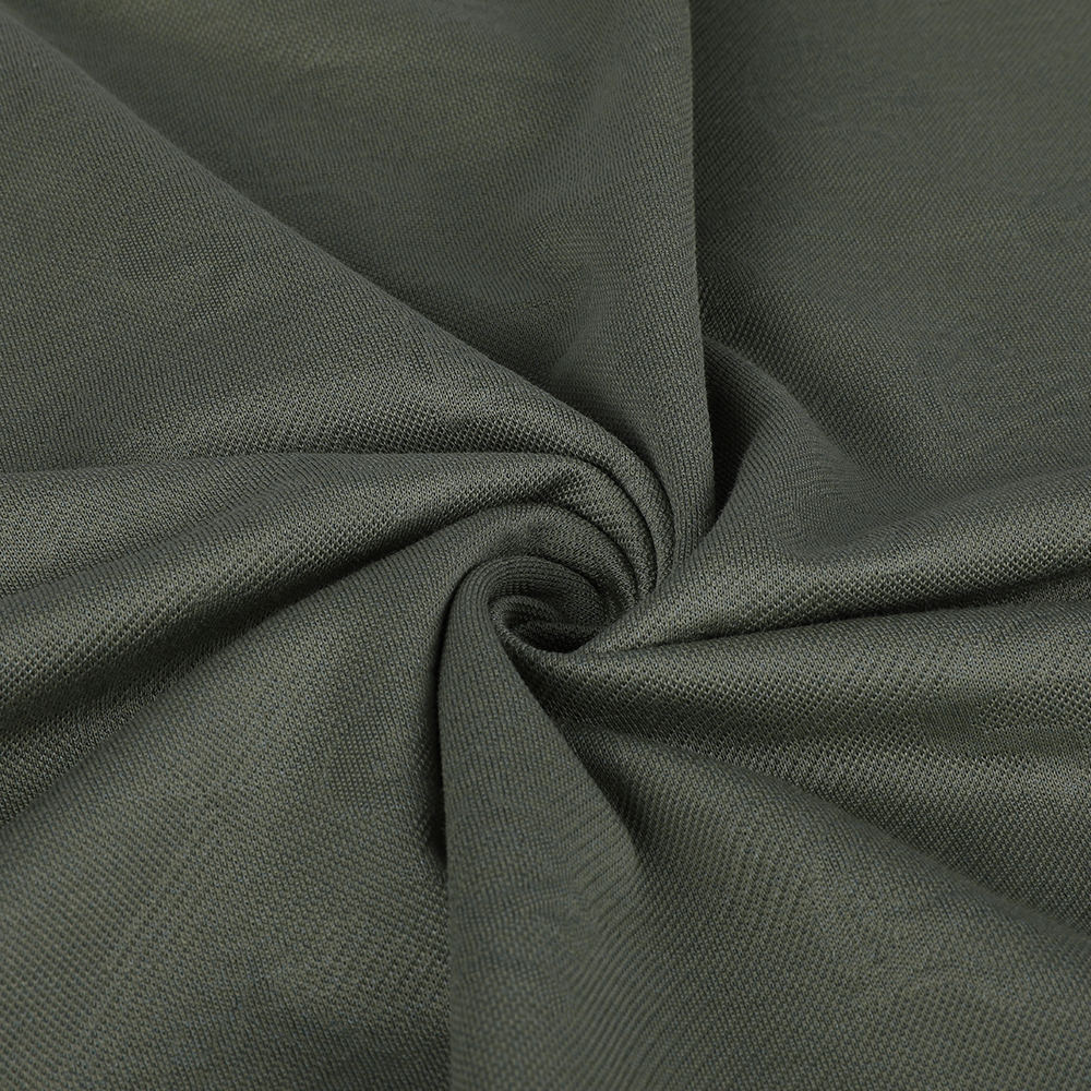 Komfortabel åndbar single Jacquard 10/90 Mulberry Silk bomuldsstof