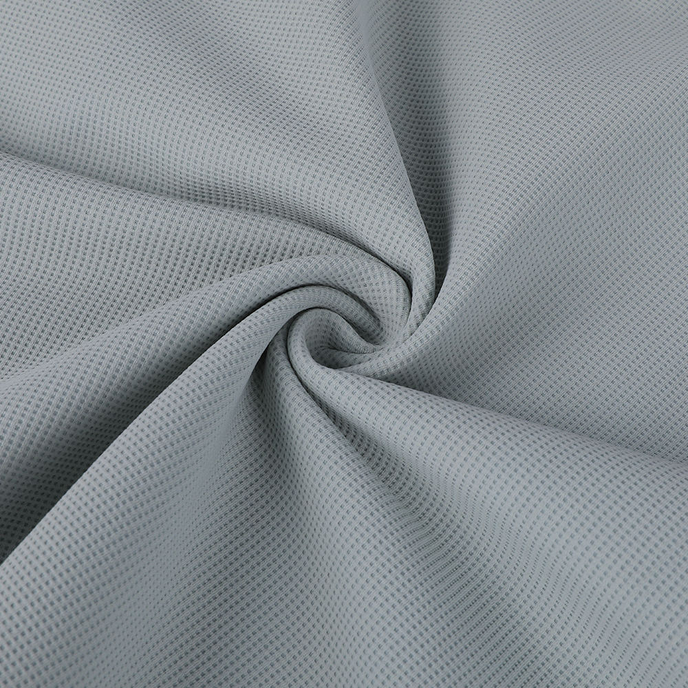 Anti-snagging udendørs fugtighedsabsorption og hurtig tørring af fritidssportpolyester dobbelt jacquard fritid stof